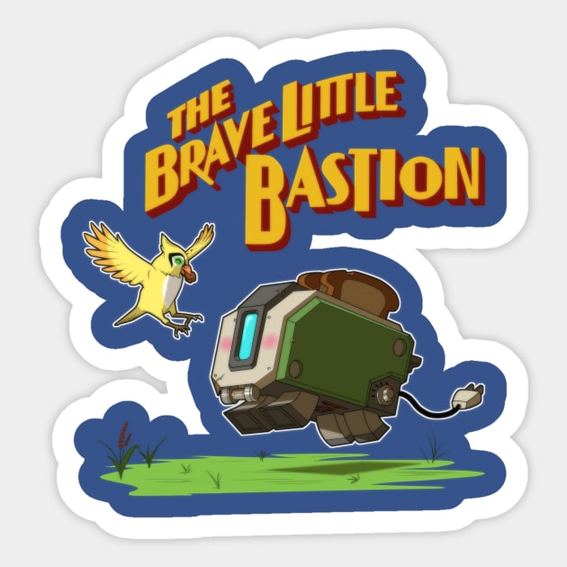 The Brave Little Bastion Sticker by Caledonia Designs